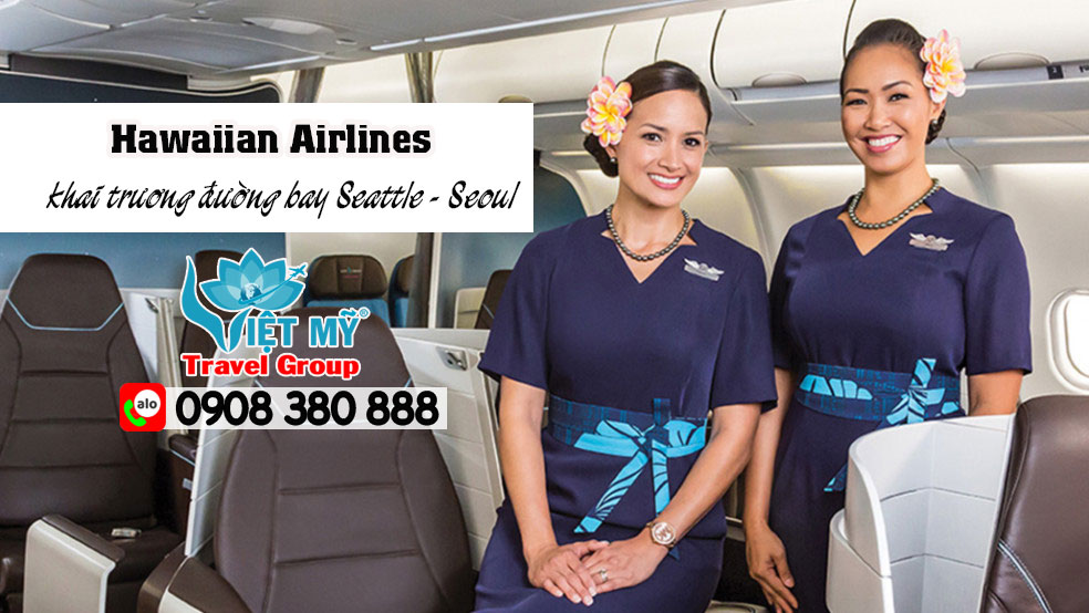 Hawaiian Airlines khai trương đường bay Seattle - Seoul với ưu đãi đặc biệt
