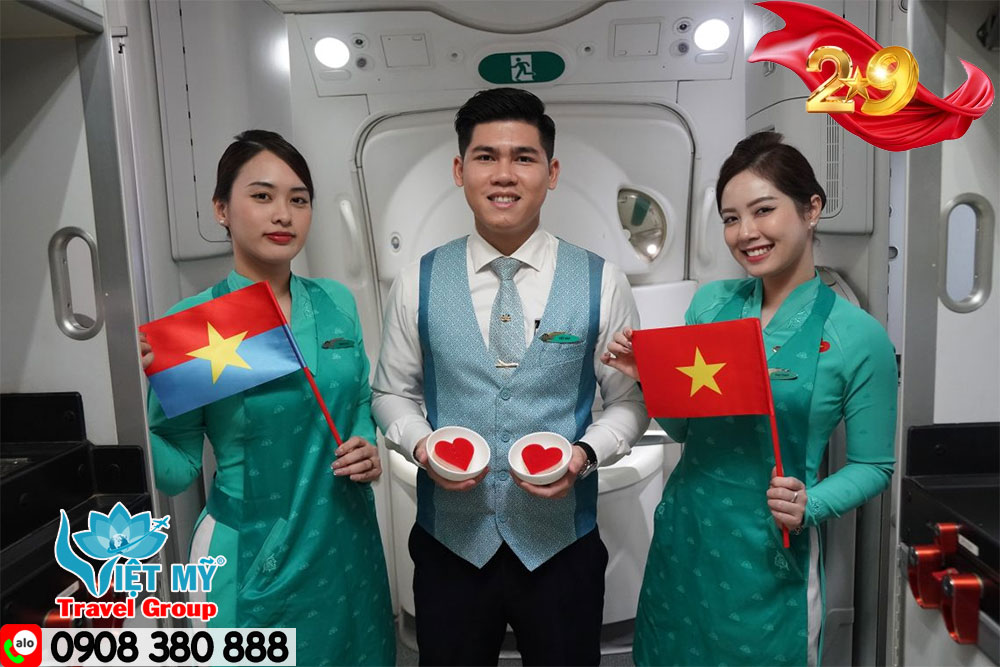 Vietnam Airlines tăng chuyến bay phục vụ cao điểm Quốc khánh 2/9