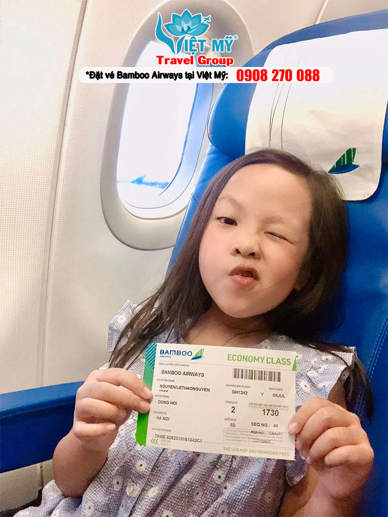 Tựu trường rộn rã – Giá vé chỉ từ 99.000 VND” của Bamboo Airways