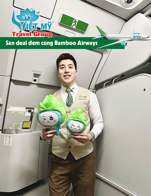 Bamboo Airways tung ưu đãi “Bầu trời đêm” – Bay tiết kiệm đến 8% mỗi cuối tuần