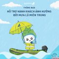 Tổng hợp chính sách hỗ trợ mưa lũ từ Bamboo Airways, Vietjet và Vietnam Airlines
