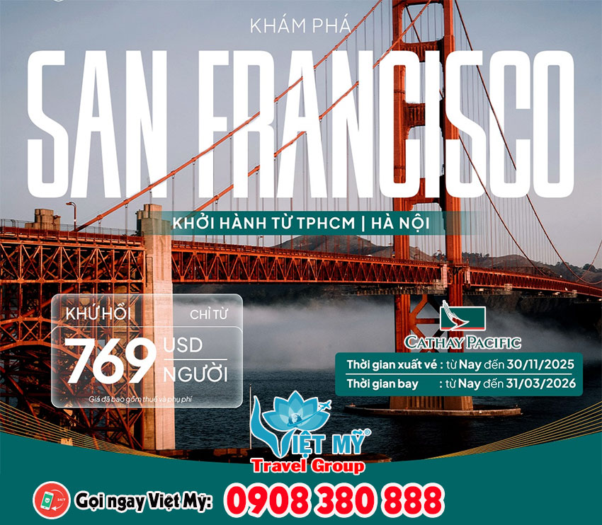 Bay Cathay Pacific tháng 11: Vé Hồng Kông chỉ từ 199 USD, Mỹ từ 472 USD!
