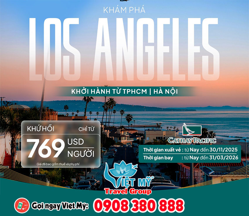 Bay Cathay Pacific tháng 11: Vé Hồng Kông chỉ từ 199 USD, Mỹ từ 472 USD!