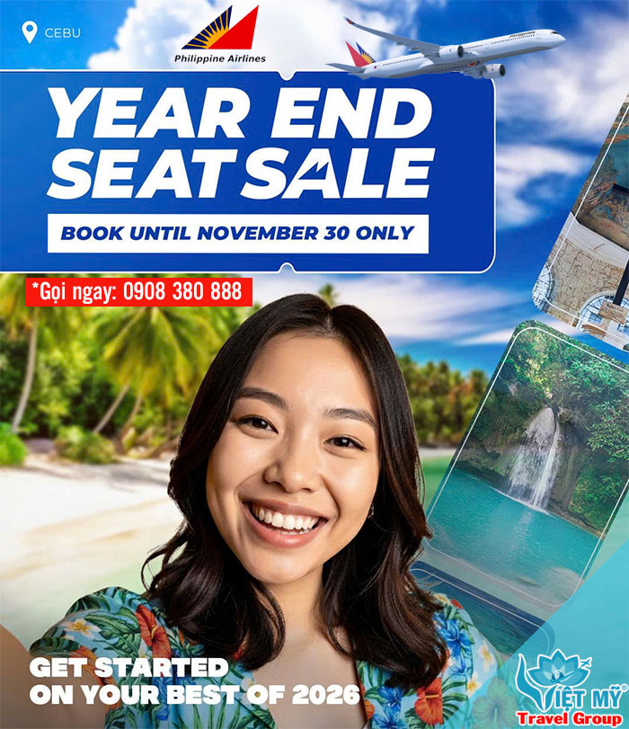 Vé Philippine Airlines từ 127 USD đi Manila và nhiều châu lục