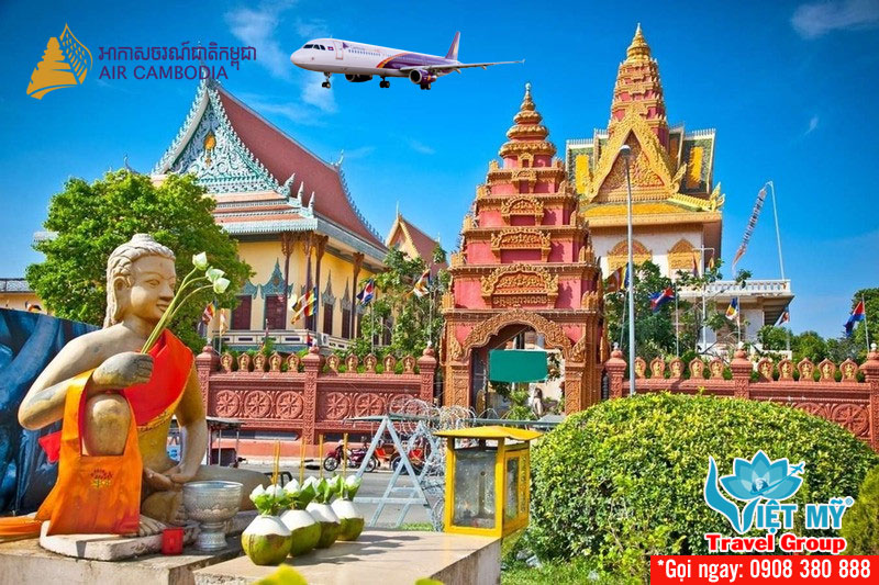 Bay thẳng Phnom Penh – Phú Quốc cùng Air Cambodia, không cần quá cảnh