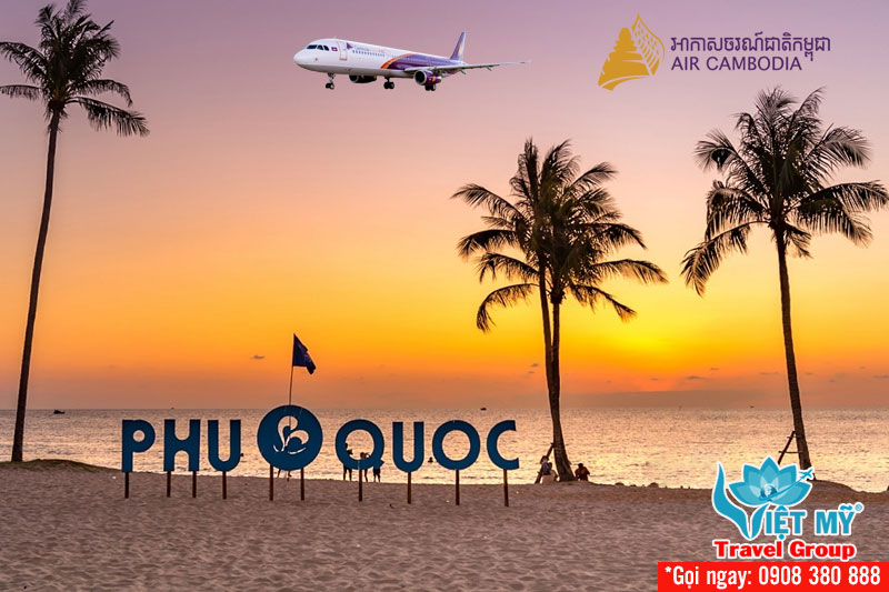 Air Cambodia mở đường bay thẳng Phnom Penh - Phú Quốc từ năm 2026
