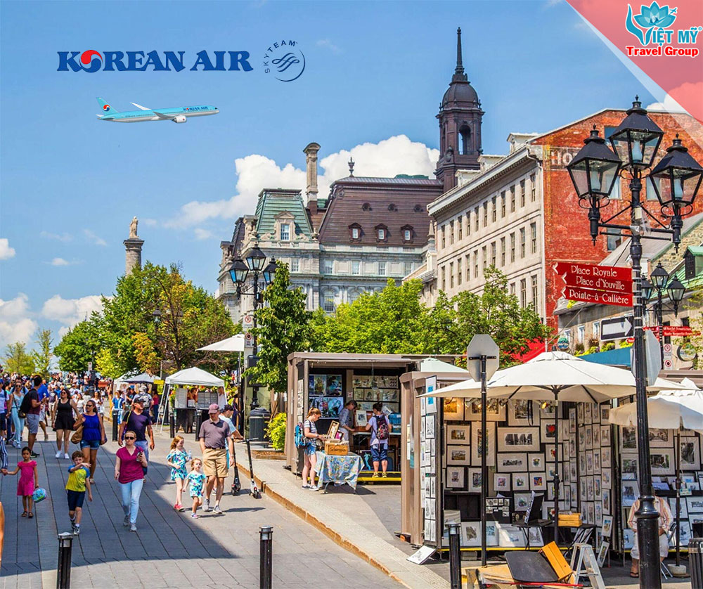 Ưu đãi Korean Air: Giá vé Mỹ/Canada giảm sâu đến 10%