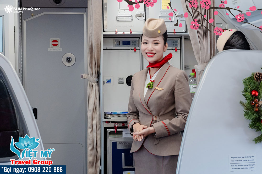 Sun PhuQuoc Airways triển khai chương trình “Năm mới Deal tới” trên các chuyến bay tăng cường