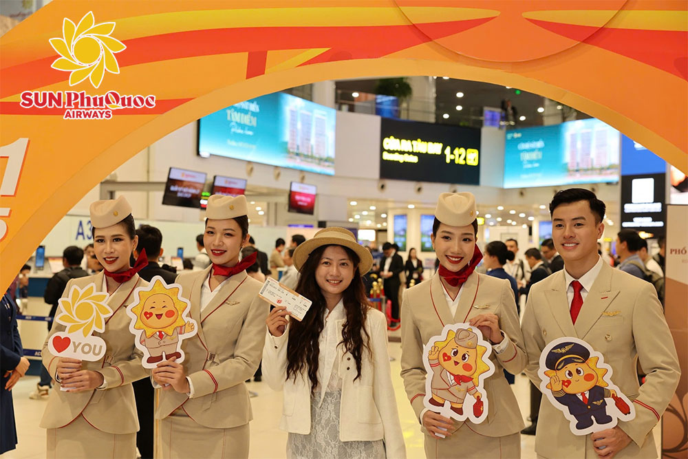 Sun PhuQuoc Airways khai trương đường bay thẳng Phú Quốc – Đài Bắc từ tháng 3/2026