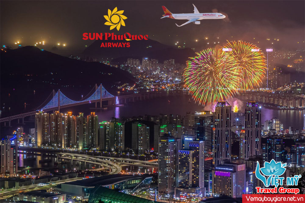 Tháng 3/2026: Sun PhuQuoc Airways khai thác đường bay thẳng Seoul Hàn Quốc - Phú Quốc.
