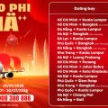 AirAsia triển khai vé ưu đãi từ Việt Nam dịp đầu năm