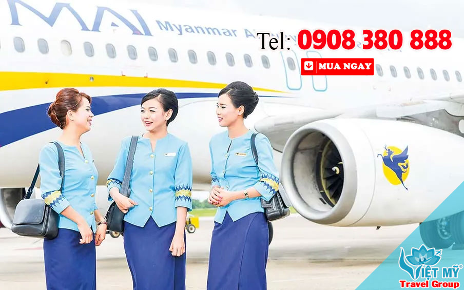 Vé máy bay sinh viên Myanmar Airways International áp dụng đến 31/12/2026