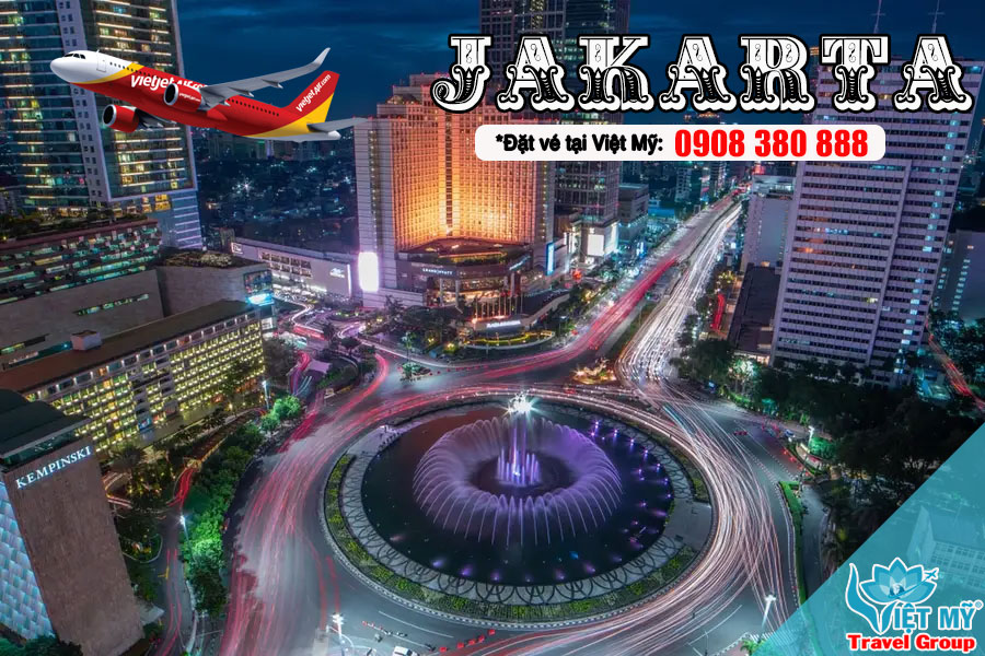 Vé máy bay Đà Nẵng đi Jakarta Vietjet mở bán từ tháng 4/2026