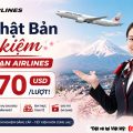 Bay Nhật Bản tiết kiệm cùng Japan Airlines - chỉ từ 270 USD/lượt!