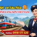 Đặt vé tàu hỏa tại Tỉnh Lạng Sơn Việt Nam