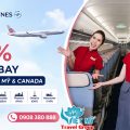 China Airlines giảm đến 10% vé máy bay từ Đà Nẵng đi Mỹ và Canada