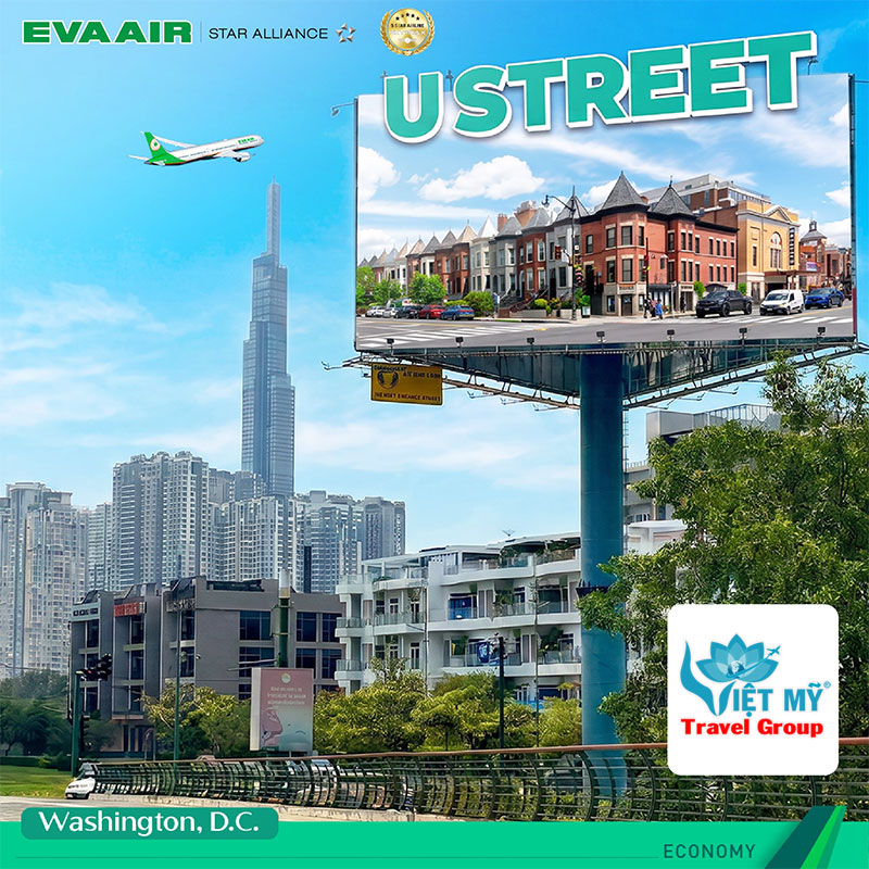 Khám phá Washington, D.C. cùng EVA Air từ Việt Nam qua Đài Bắc