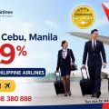 Hãng Philippine Airlines giảm 9% vé đi Philippines hè 2026