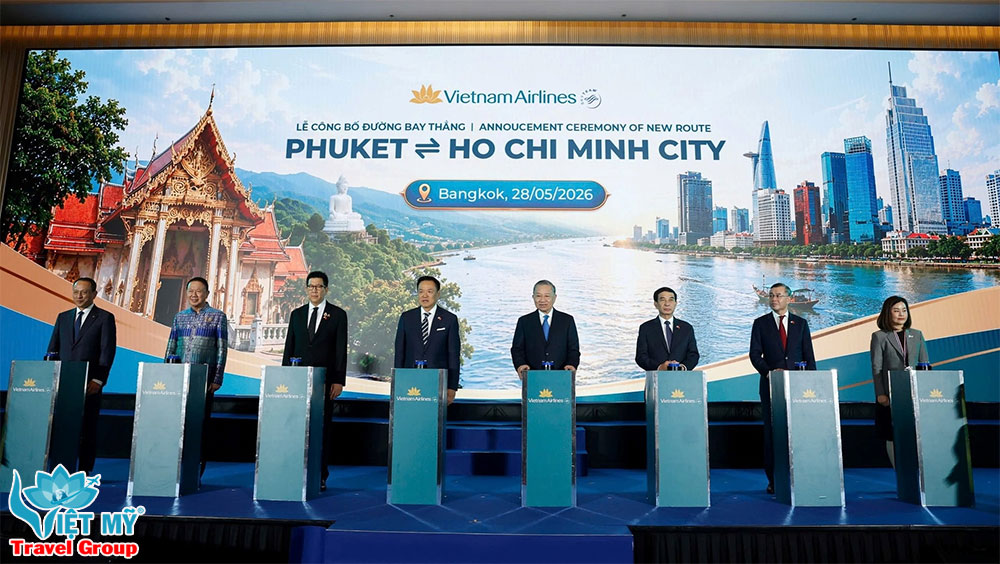 Vietnam Airlines tăng kết nối Việt Nam – Thái Lan bằng đường bay mới đến Phuket