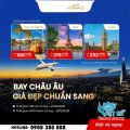 Bay châu Âu giá đẹp cùng Etihad Airways từ Hà Nội