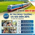 Ưu đãi vé tàu hè 2026: Tiết kiệm hơn khi chọn ngày thường