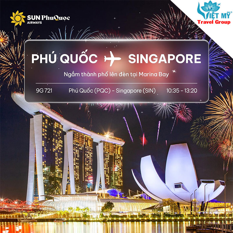 Khám phá Seoul, Đài Bắc, Hong Kong và Singapore cùng Sun PhuQuoc Airways hè 2026