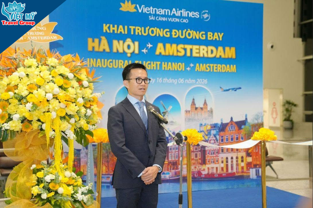 Vietnam Airlines đã chính thức bay chặng Hà Nội - Amsterdam Hà Lan
