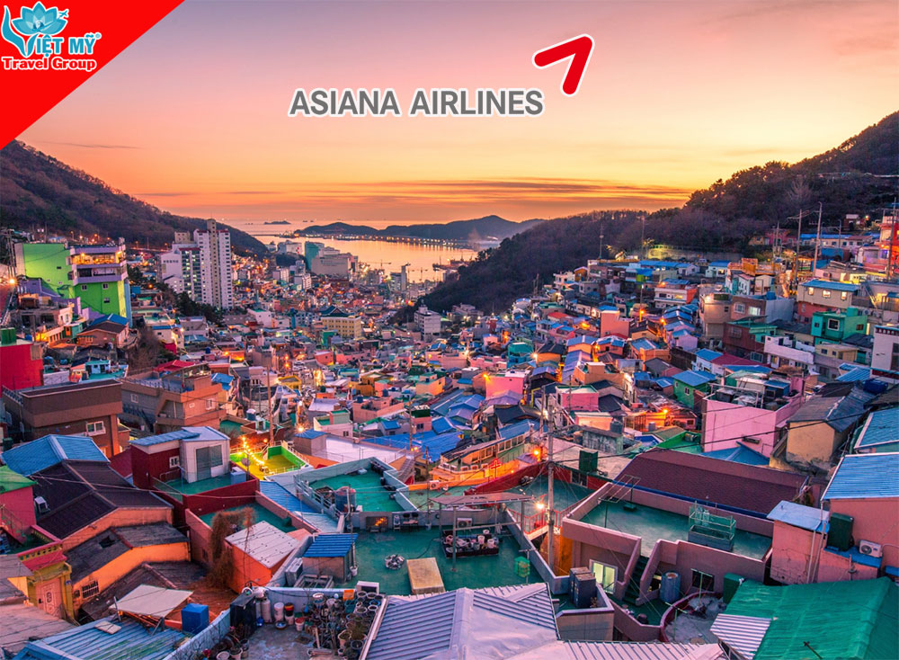 Ưu đãi hấp dẫn: Giảm 10% vé Asiana Airlines đi Hàn Quốc