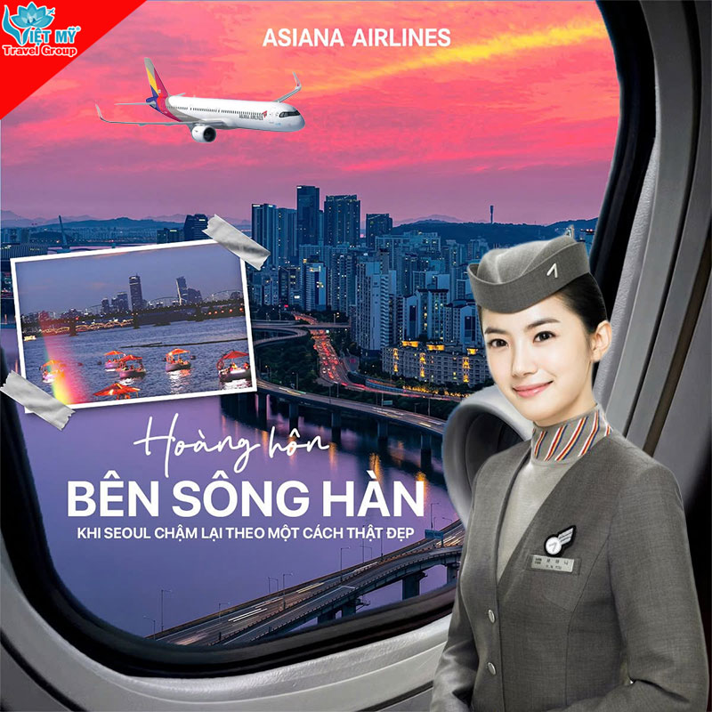 Trải nghiệm hoàng hôn bên sông Hàn khi du lịch Seoul