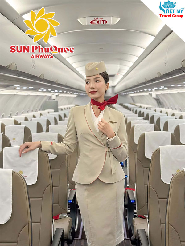 Sun PhuQuoc Airways tung ưu đãi ngày đôi 7.7 cho nhiều đường bay