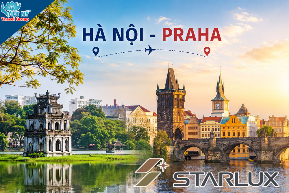 Đặt vé STARLUX Airlines đi Praha giá ưu đãi, khởi hành từ Hà Nội, TP.HCM & Đà Nẵng