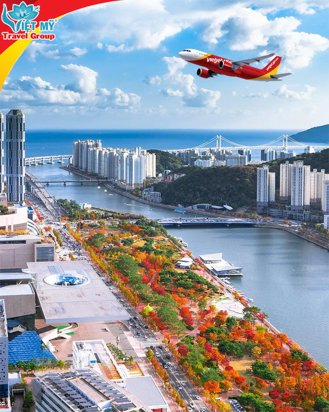 Bay khắp Hàn Quốc, chạm đỉnh cao mới cùng Vietjet – Vé từ 0 đồng
