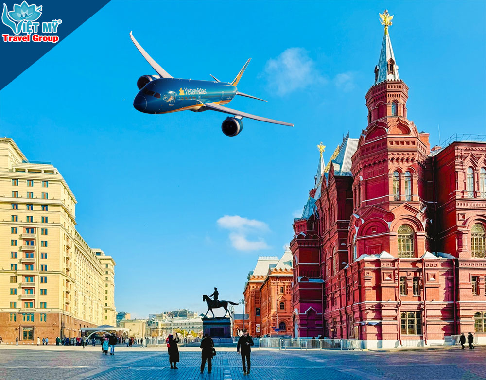 Moscow đang gần hơn – Bay cùng Vietnam Airlines từ 20.666.000 VNĐ