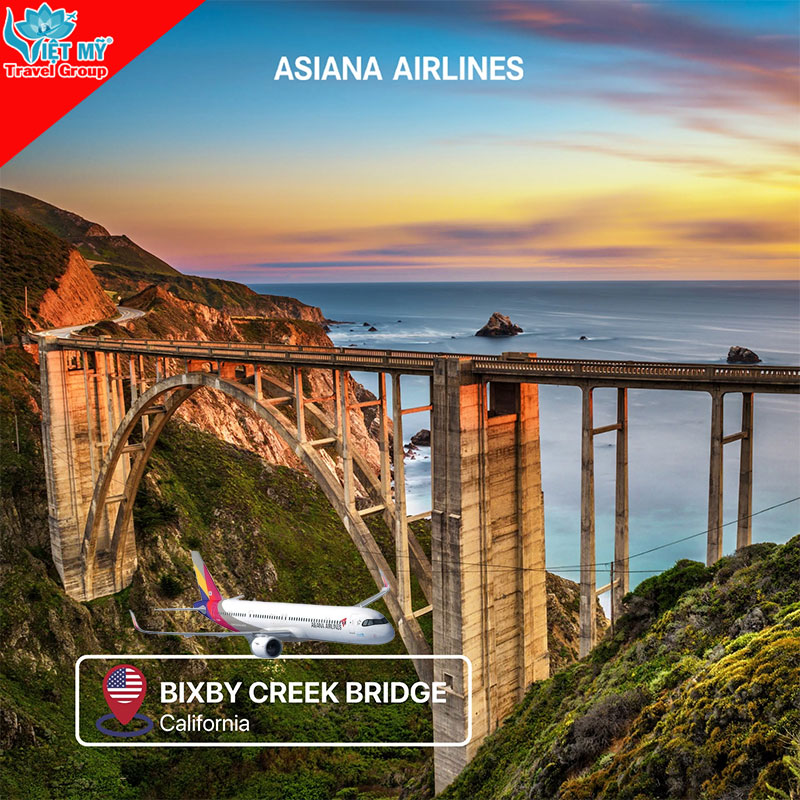 Săn vé Asiana Airlines ưu đãi, khám phá những cây cầu nổi tiếng nước Mỹ