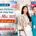 Chính thức: từ 25/8 Vietnam Airlines mở bán vé máy bay Tết Đinh Mùi 2027