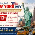 Khám phá New York - thành phố không bao giờ ngủ cùng Asiana Airlines