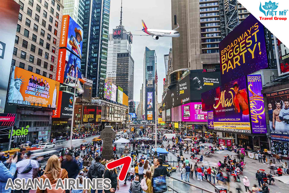 Du lịch New York cuối năm – tiết kiệm với Asiana Airlines