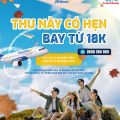 VU CHÀO THU: Vietravel Airlines mở bán vé từ 18.000 VND