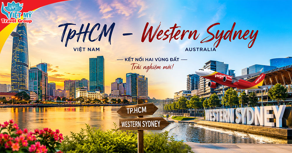Vietjet khai thác đường bay thẳng TP.HCM – Western Sydney từ 09/01/2027