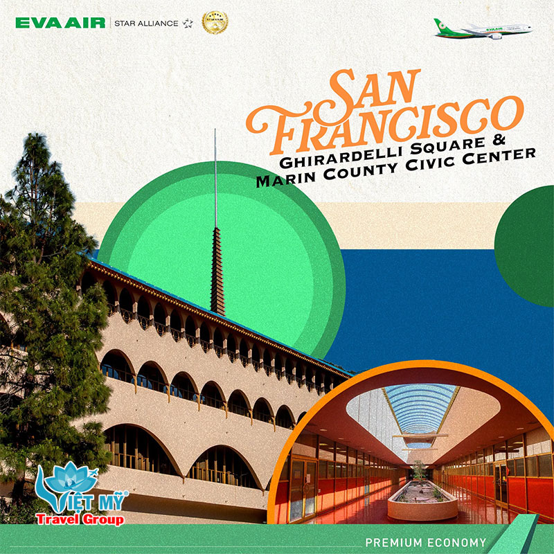 EVA Air khám phá nước Mỹ mùa thu qua những dấu ấn Mid-century