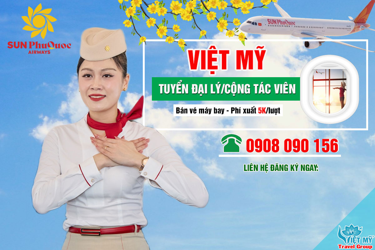 Làm đại lý vé máy bay Đài Loan – Việt Nam, phí xuất vé 5.000đ