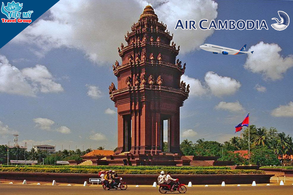 Bay thẳng Phnom Penh – Nha Trang cùng Air Cambodia