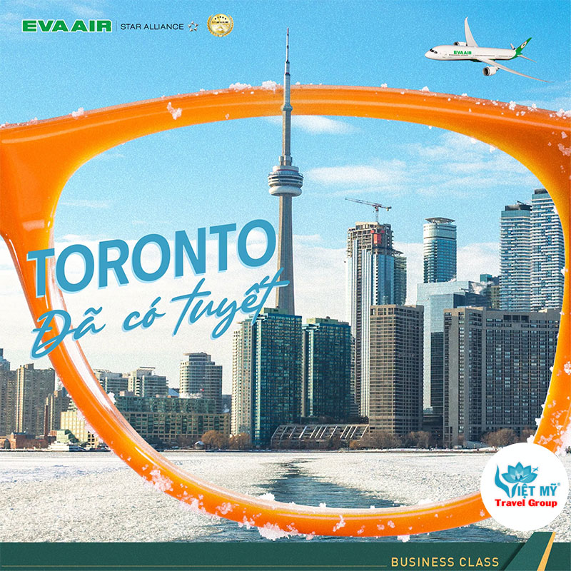 Bay đến Canada cùng EVA Air: Săn sắc thu Vancouver, đón mùa đông Toronto