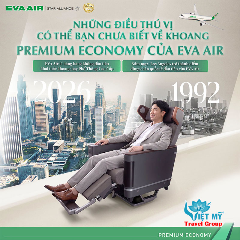 EVA Air: những điều thú vị và ưu đãi Wi-Fi miễn phí trên chuyến bay