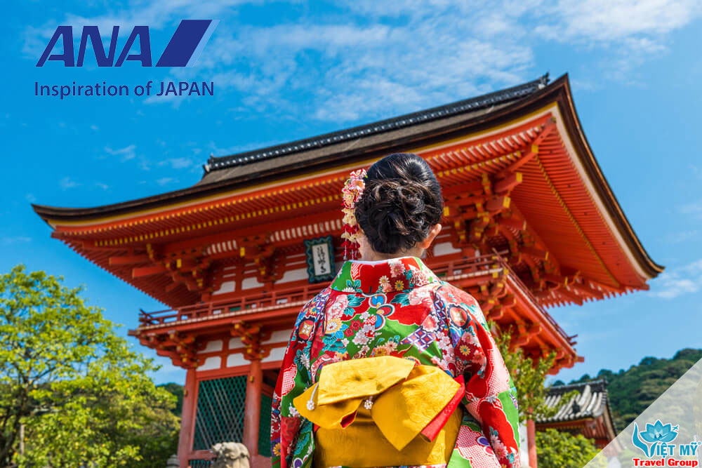 Vé ANA đi Nhật Bản: kết nối Tokyo, Osaka, Nagoya, Fukuoka