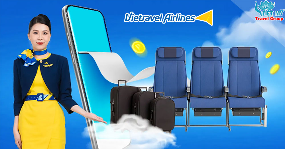 Bay TP.HCM – Hải Phòng, Thanh Hóa cùng Vietravel Airlines thêm 15kg hành lý